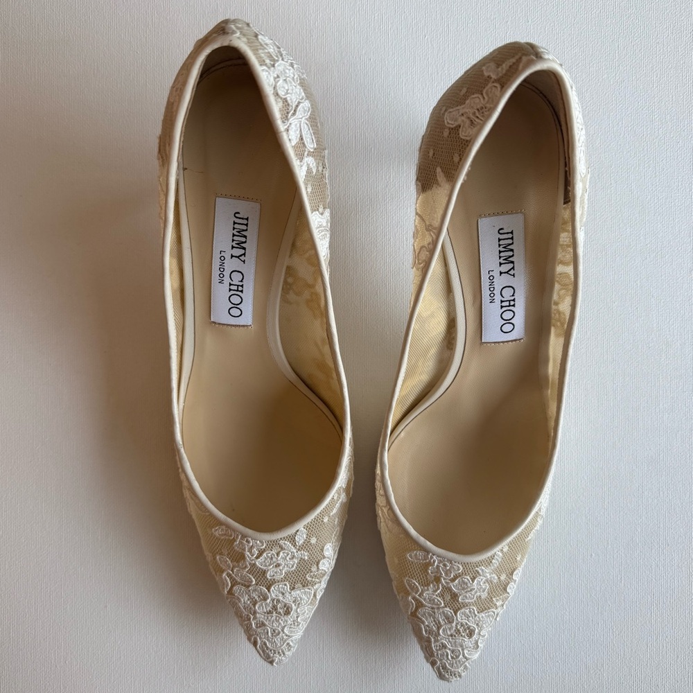 Authentic Jimmy Choo Romy Pumps - Picture 4 of 8